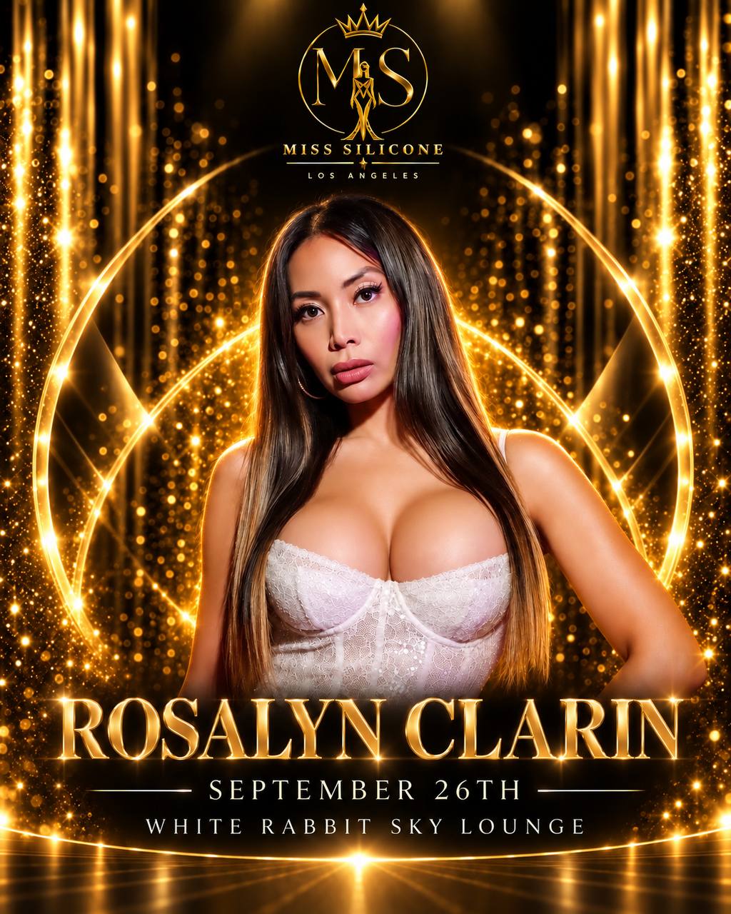 Rosalyn Clarin, Miss Silicone Los Angeles contestant